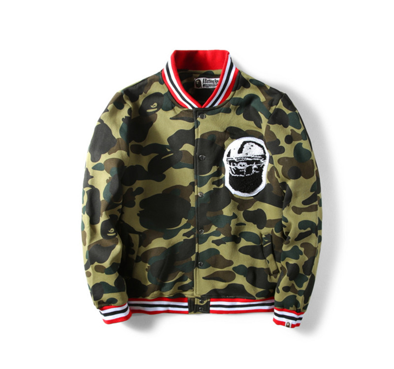 Bape green red